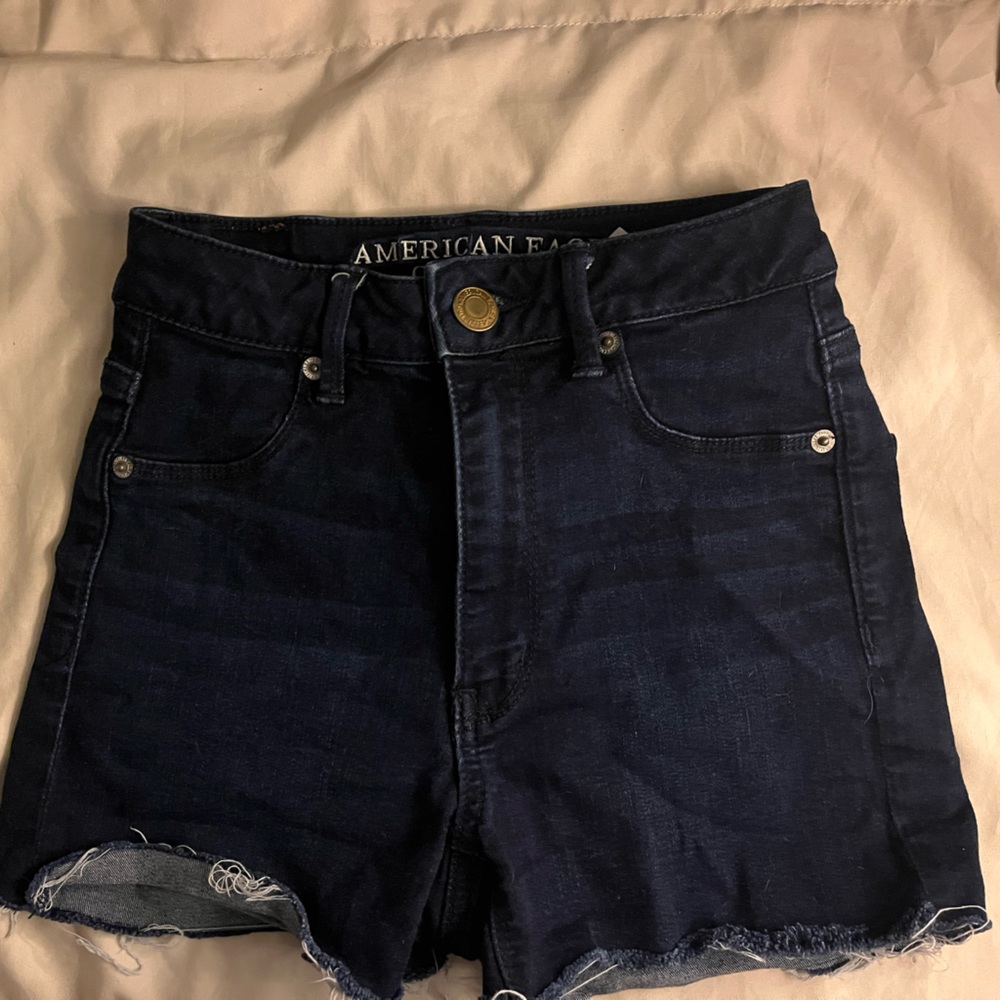 vintage american eagle jean shorts